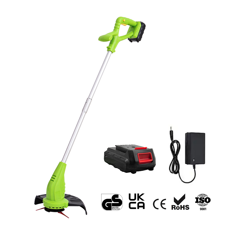 GT1707 Löstagbar sladdlös strängtrimmer Kantklippare Batteridriven grästrimmer
